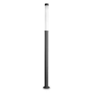 Image of Lyon Outdoor Bollard Lamp Post Urban Grey 230.2cm