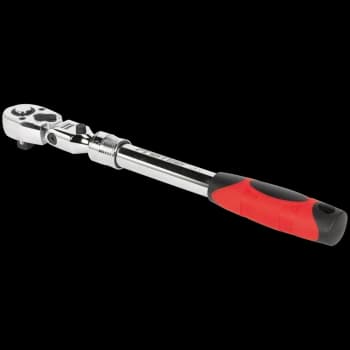 Image of Sealey 1/2" Drive Extendable Flexible Head Ratchet 1/2"