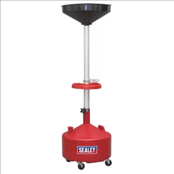 Image of Sealey AK36D Mobile Oil Drainer 36ltr Manual Discharge