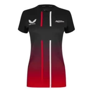 Image of Castore Saracens Mavericks Netball Training Shirt - Black