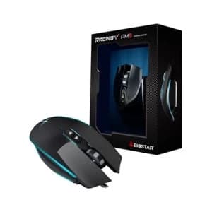 Image of Biostar AM3 Racing USB 7 Colour LED Black Gaming Mouse