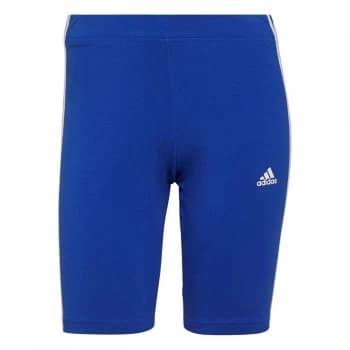 Image of adidas Essential 3S Shorts Womens - Bold Blue