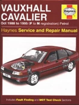 Image of Vauxhall Cavalier Service and Repair Manual by Haynes Publishing Hardback