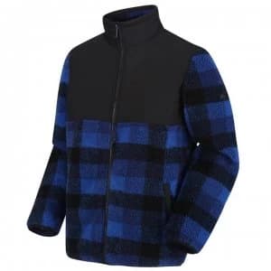 Image of Regatta Cadao Heavyweight Full Zip Fleece - BrghtRoyl/Bk