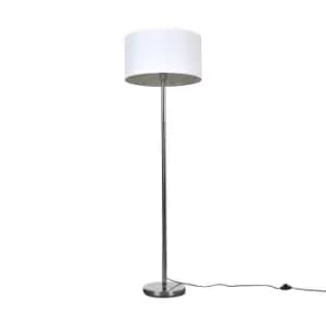 Image of Charlie Silver Floor Lamp