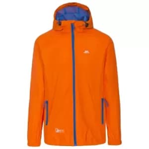 Image of Trespass Adults Unisex Qikpac Packaway Waterproof Jacket (XS) (Sunrise)