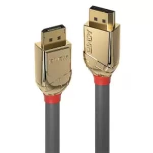 Image of Lindy 5m DisplayPort 1.2 Cable Gold Line