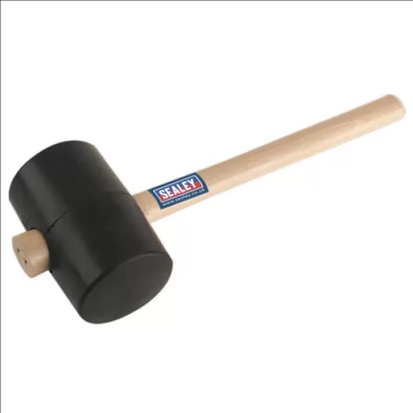 Image of Genuine SEALEY RMB250 Rubber Mallet 2.5lb Black