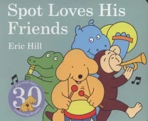 Image of Spot Loves His Friends by Eric Hill Book
