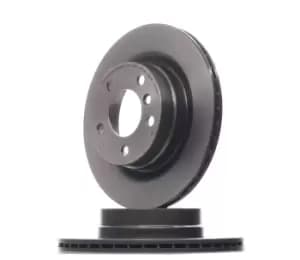 Image of BREMBO Brake disc BMW 09.9793.21 34216792227 Brake rotor,Brake discs,Brake rotors
