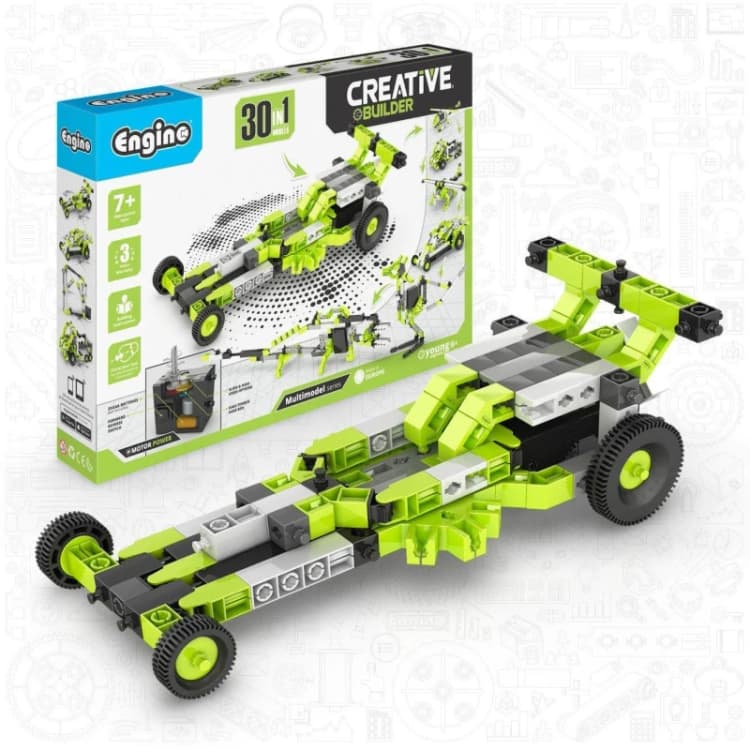 Image of Engino Inventor 30 in 1 Models Bright Green unisex