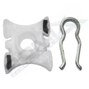 Image of ROMIX Sliding Shoe, window lifter BMW,VOLVO C10110 51321938884,3509416