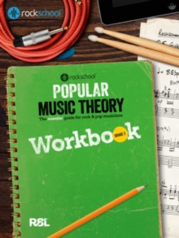 Image of Rockschool: Popular Music Theory Workbook Grade 2 : The essential guide for rock & pop musicians Paperback / softback