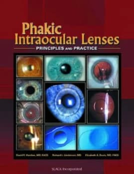 Image of Phakic Intraocular Lenses by Elizabeth A. Davis Hardback