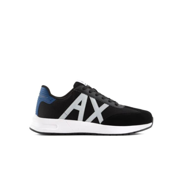 Image of Armani Exchange Trainers Black Grey male UK 6
