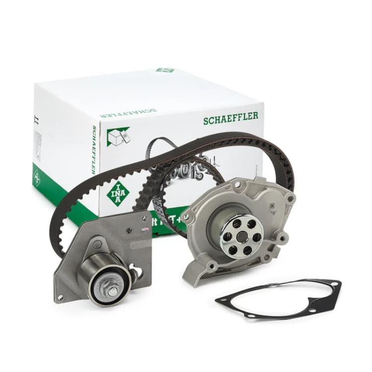 Image of INA Water Pump + Timing Belt Kit with water pump 530 0442 30 RENAULT,NISSAN,SUZUKI,SCENIC II (JM0/1_),MEGANE II Coupe-Cabriolet (EM0/1_)