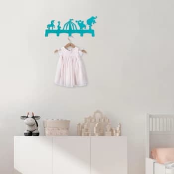 Image of Sirk - Blue Blue Metal Wall Hook