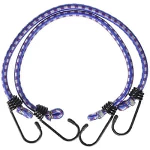 Image of Longridge Elasticated Trolley Straps Black