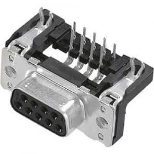 Image of D SUB receptacles 90 Number of pins 25 Soldering Harting