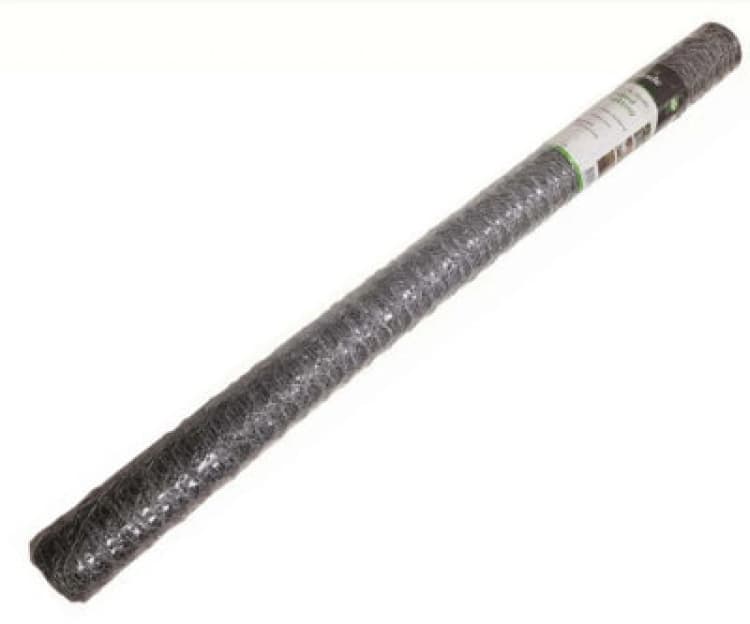 Image of Green Blade Wire Garden Netting - 5m x 0.9m x 25mm - Black Black