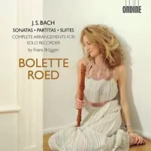 Image of JS Bach Sonatas/Partitas/Suites Complete Arrangements for Solo Recorder By Frans Bruggen by Johann Sebastian Bach CD Album