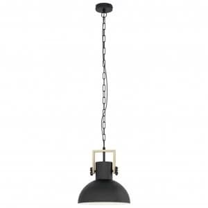 Image of Eglo Lubenham Pendant Light - Black