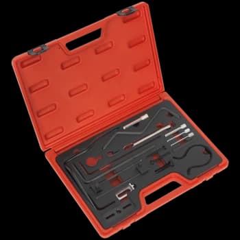 Image of Sealey Diesel Engine Setting and Locking Kit Psa/Ford Belt Drive