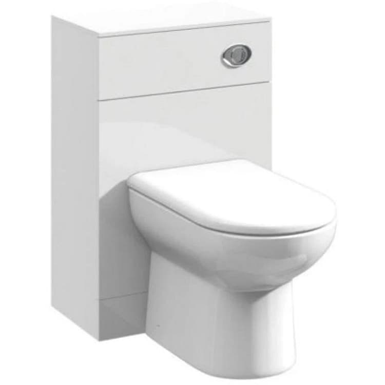 Image of Premier Premier - Nuie Mayford Back to Wall wc Toilet Unit 600mm Wide x 300mm Deep - Gloss White prc143