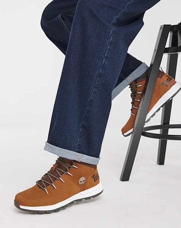 Image of Timberland Rust Nubuck Sprint Trekker Chukka Rust Male 12 128855UK