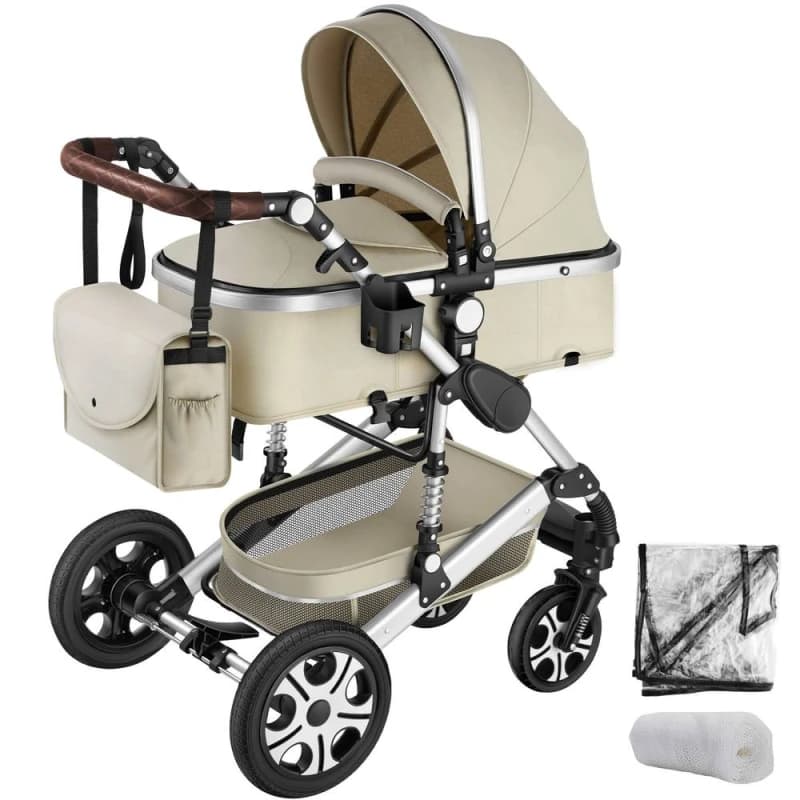 Image of tectake Pram Mathias in Grey Grey Unisex