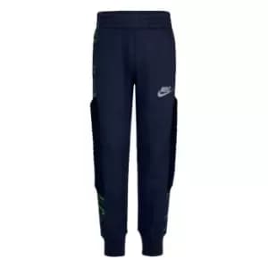 Image of Nike All Over Print Panel Joggers Infant Boys - Blue
