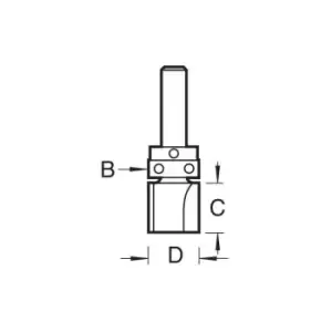 Image of 46/96X1/4 GUIDED PROFILER 12.7MM DIA - Trend