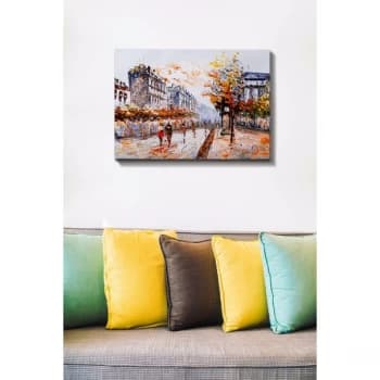Image of Kanvas Tablo (50 x 70) - 208 Multicolor Decorative Canvas Painting