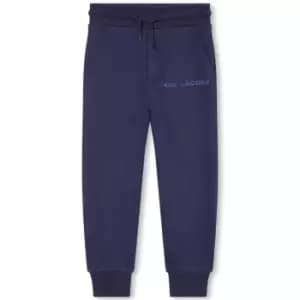 Image of Marc Jacobs Logo Print Jogging Bottoms - Blue