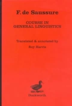 Image of Course in General Linguistics by Ferdinand De Saussure Book