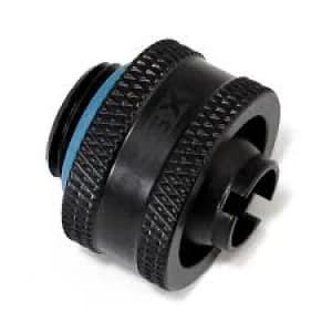 Image of XSPC G1/4" to 7/16" ID 5/8 inch OD Compression Fitting (Matte Black) V2