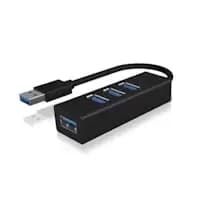 Image of IcyBox 4 Port Hub with USB 3.0 Type-A interface