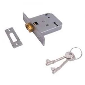 Image of Union 2477 3 Lever Sliding Mortice Deadlock