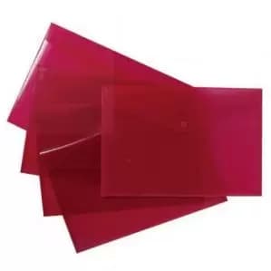 Image of Value Stud Wallet A4 Plus Red Single 42827TG