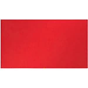 Image of Nobo Notice Board Felt Red 188 x 106 cm