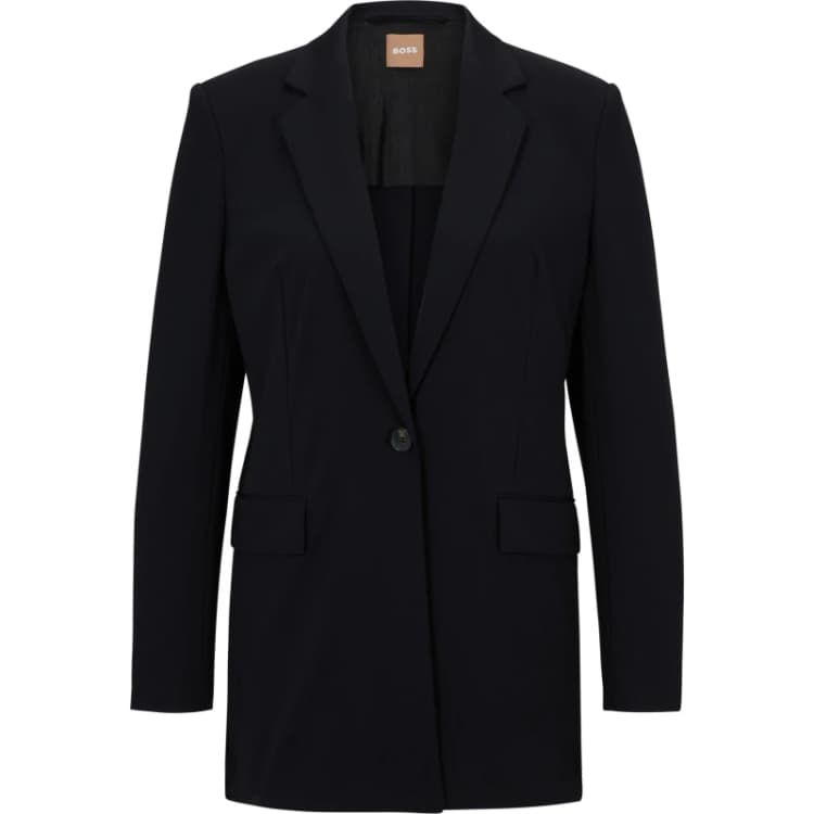 Image of Boss Womens Jexotta Blazer Black female 6 (XS)