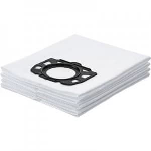 Image of Karcher Fleece Filter Dust Bags for WD 4 Premium Vacuum Cleaners Pack of 4