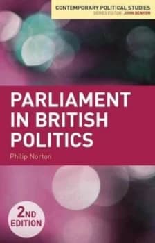 Image of Parliament in British Politics by Philip Norton Book