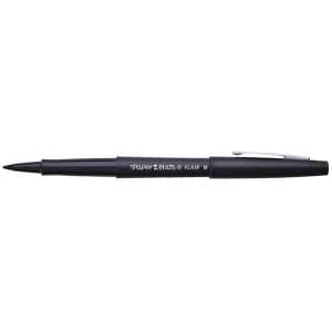 Image of Paper Mate Nylon Fine Line Marker (Black) Pack of 12