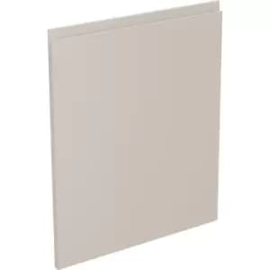 Image of Kitchen Kit Flatpack J-Pull Appliance Door Super Gloss 715x596mm in Light Grey Mdf