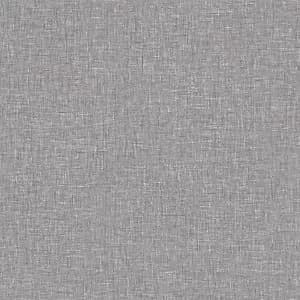 Image of Arthouse Linen Texture Mid Grey Wallpaper 10.05m x 53cm
