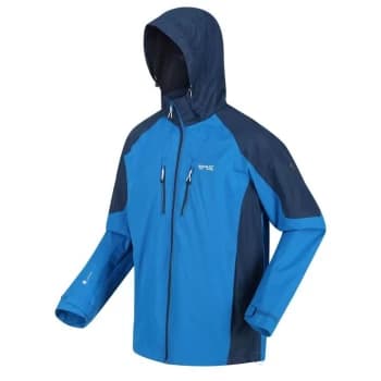 Image of Regatta Calderdale IV Waterproof Jacket - ImpBlu/MnltD