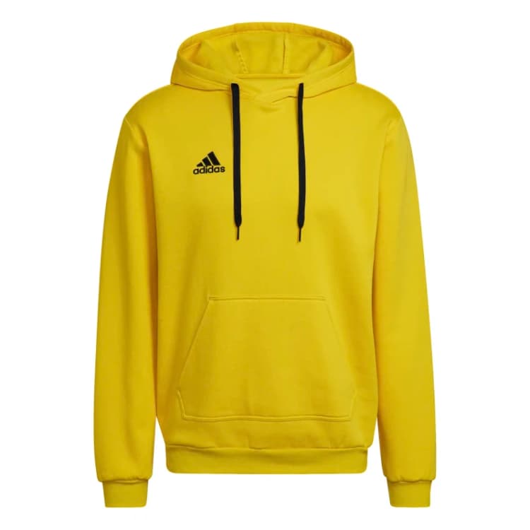 Image of adidas Entrada 22 Sweat Hoodie Mens - Yellow Yellow XL
