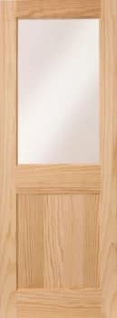 Image of Wickes Tamar External Pine Door Glazed 1 Panel 1981 x 838mm