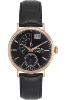 Image of Mens Rotary Swiss Made Day and Big Date Watch GS90087/04